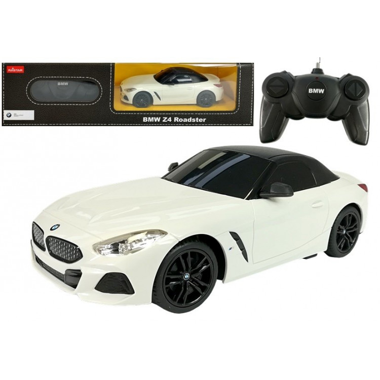BMW Z4 Roadster Rastar 1:24 - biele